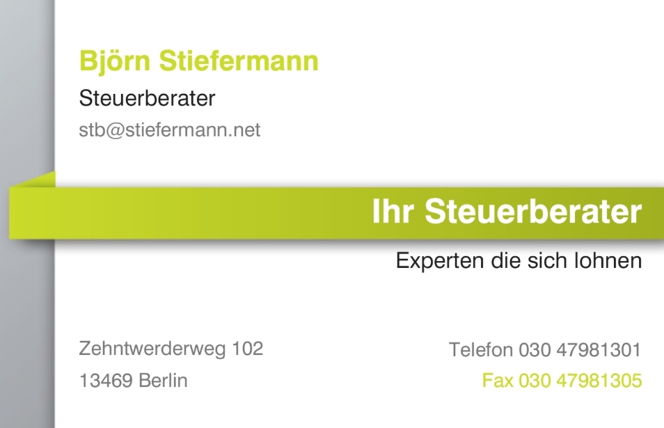 Steuerbüro Stiefermann